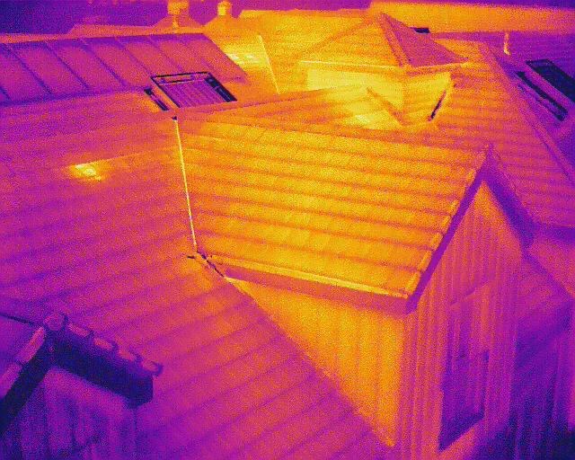 Thermal Imaging Roof Survey Image High Wycombe